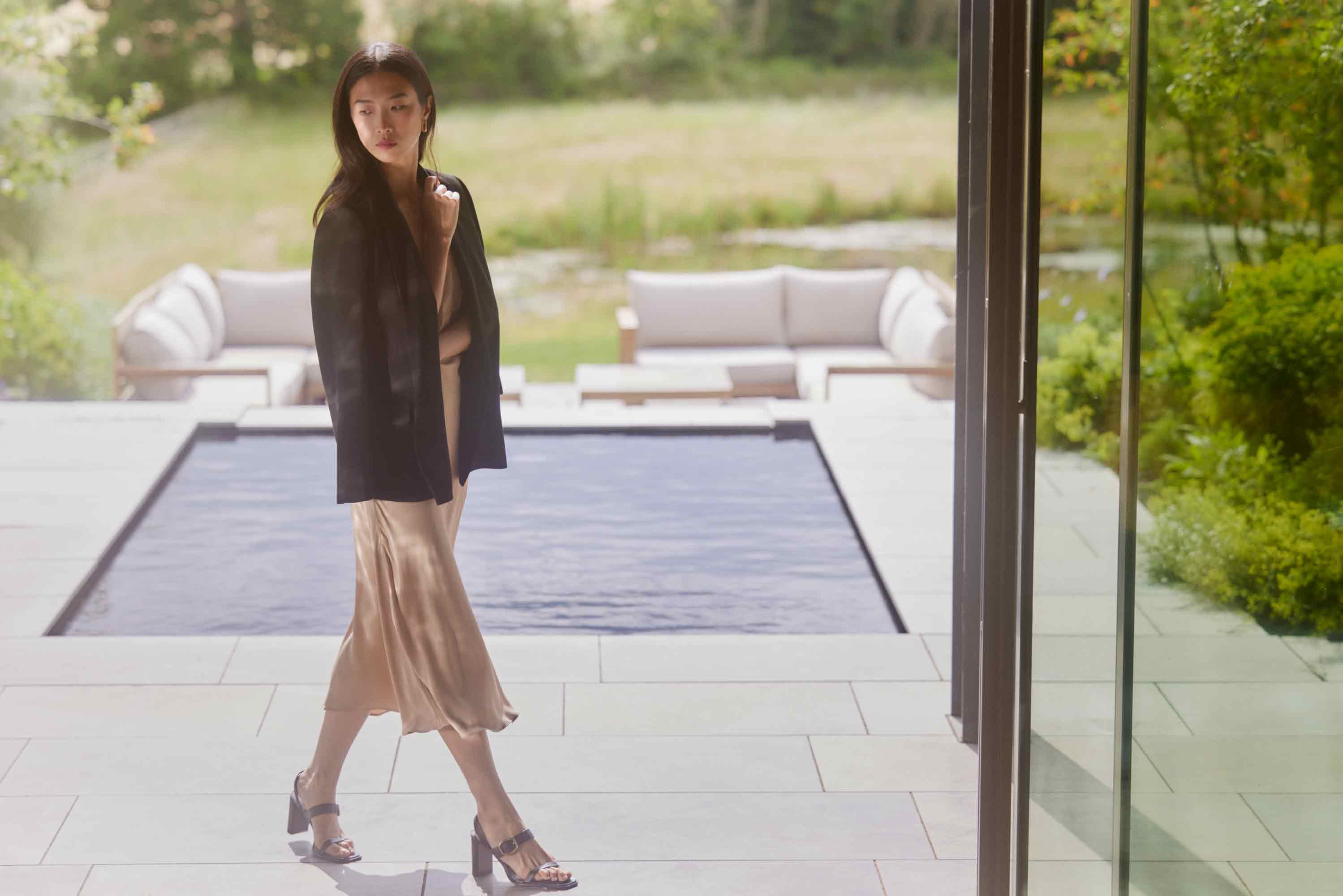 Satin Sophistication: Embrace the Glamour