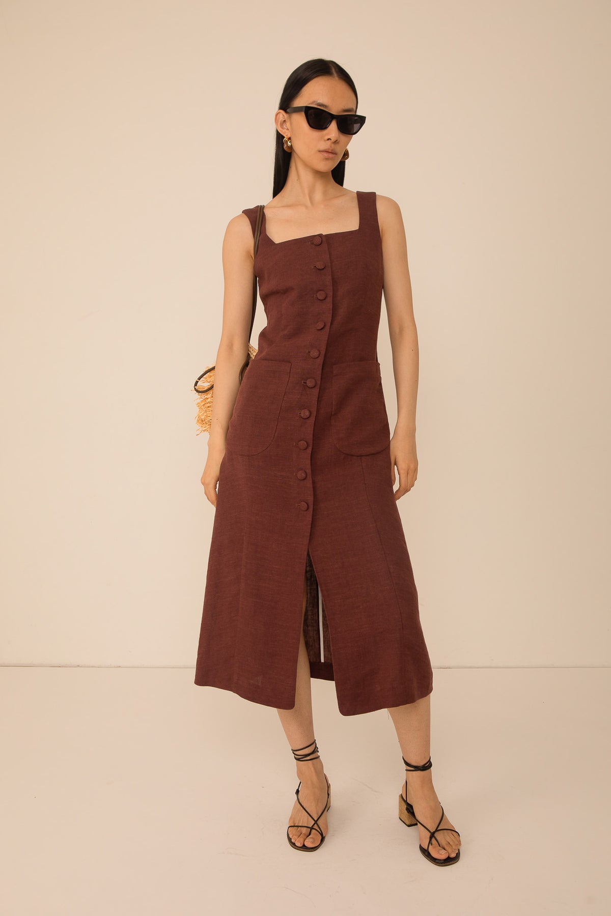 Cleo Button Through Dress