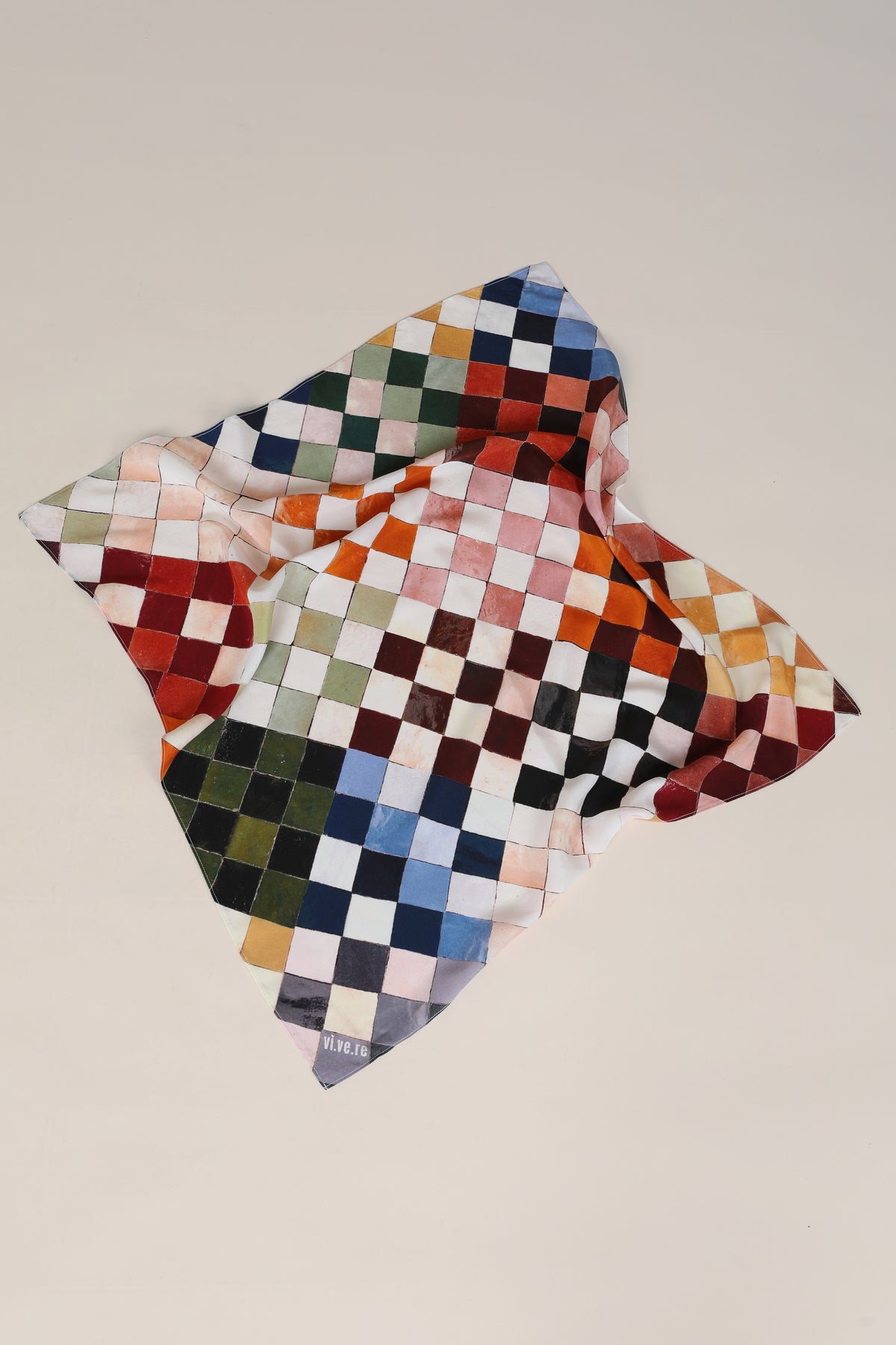 Mosaic Silk Scarf