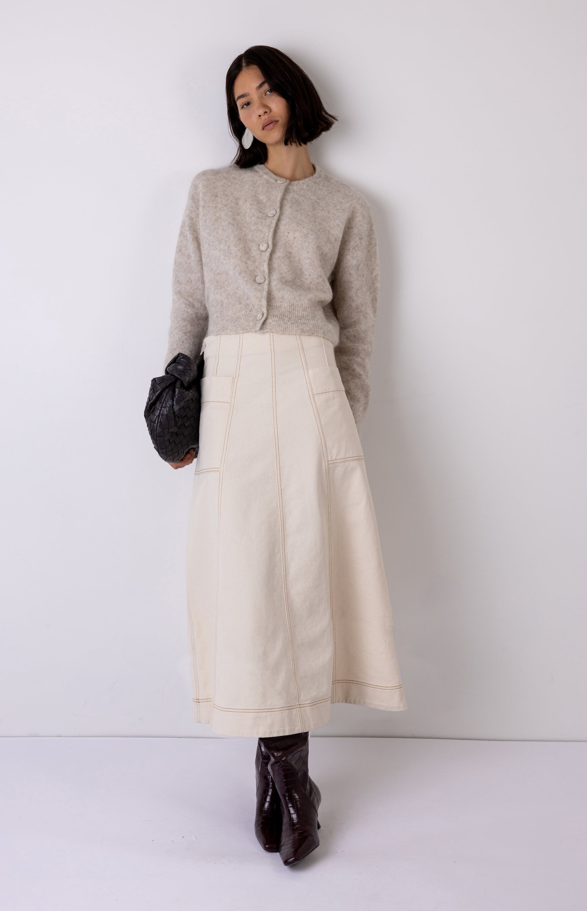 Molly Denim Skirt